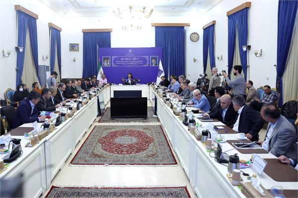 جلسه کنترل پروژه فیبر نوری با حضور مدیران اپراتورهای مجری