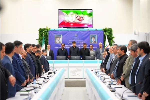 سفر استانی وزیر ارتباطات به استان همدان